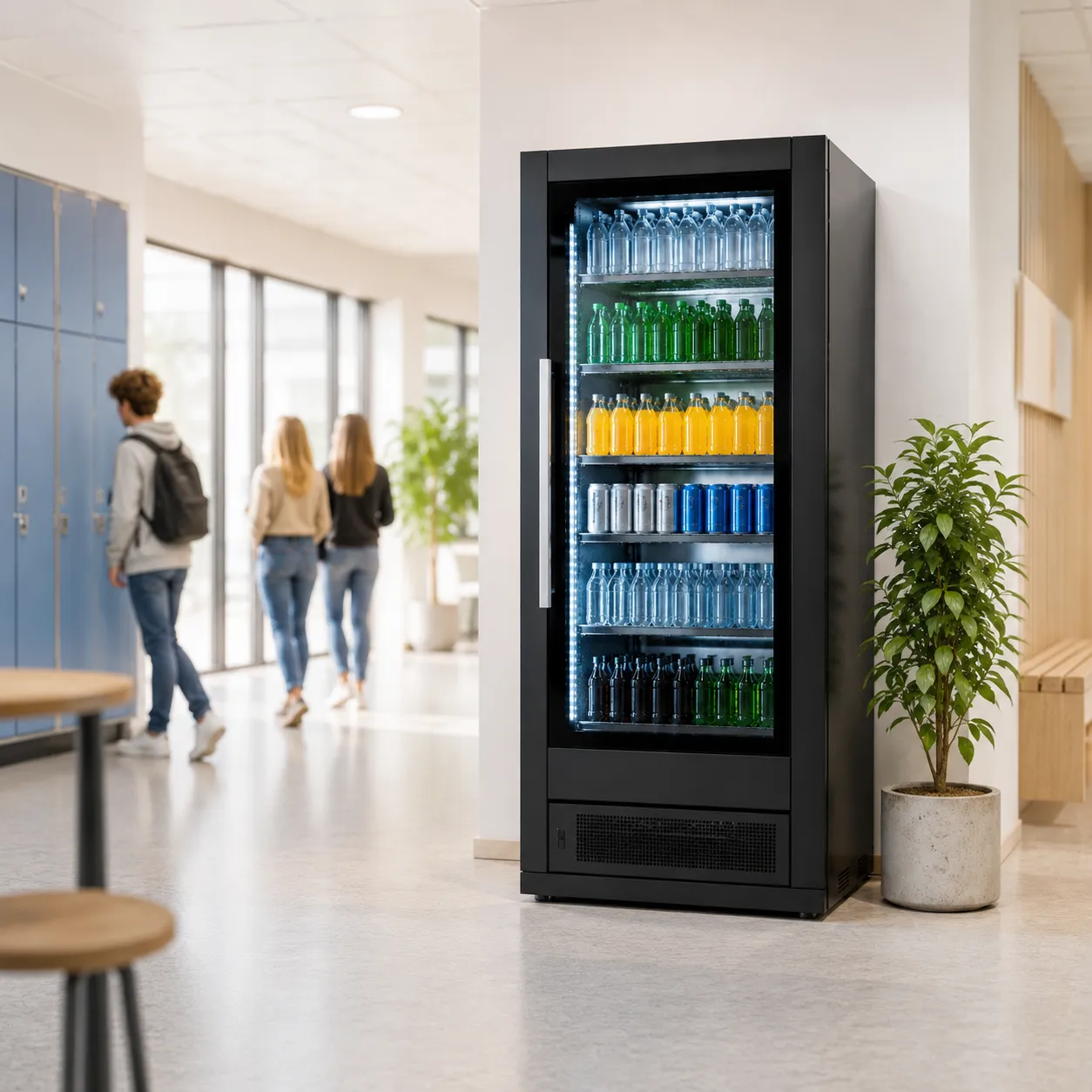 Dryckesautomat för skola