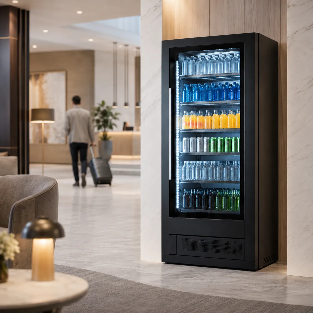 Dryckesautomat för hotell